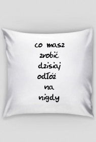 poszewka motywująca