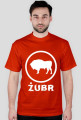 Koszulka Męska - Żubr - Białe Logo