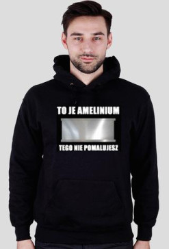 Bluza to je amelinium z kapturem