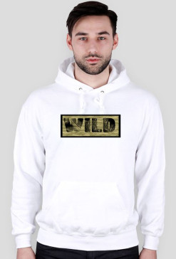 Bluza z kapturem Wild Biała