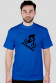 Koszulka Downhill Niebieska