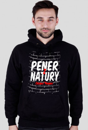 Bluza z kapturem Pener Z Natury black