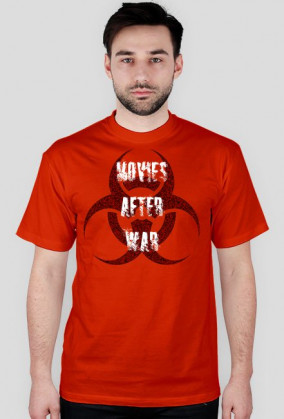 koszulka Movies After War czerwone logo