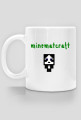 Minecraft Miniaturka (Kubek) - Biały