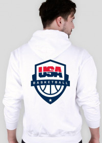 USA Basketball Team Hoodie - White