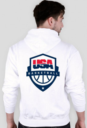 USA Basketball Team Hoodie - White