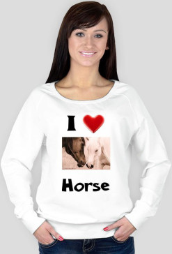 Bluza I love ...