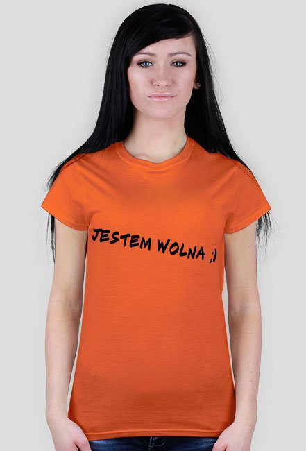 Koszulka ,,Jestem Wolna"