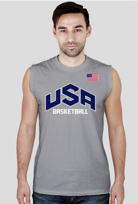 USA Basketball Team Practice Jersey - Grey