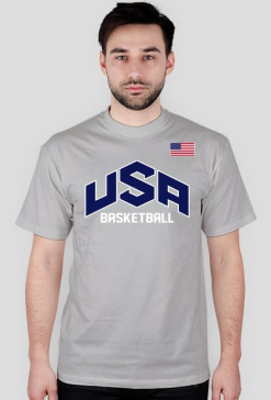 USA Basketball Team Practice Shirt - Grey