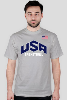 USA Basketball Team Practice Shirt - Grey