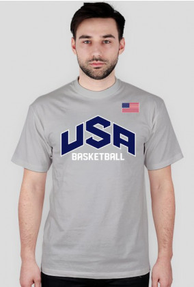 USA Basketball Team Practice Shirt - Grey