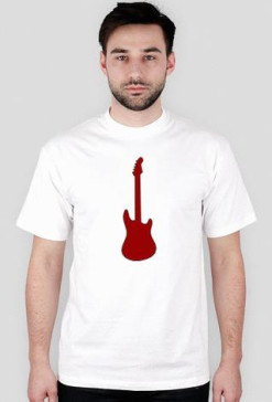 Koszulka z gitara