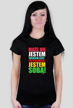 Koszulka z cytatem Damska