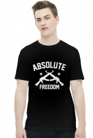 Absolute freedom - czarna koszulka