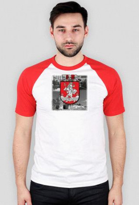 "Wilno jest Nasze" t shirt biało czerwony