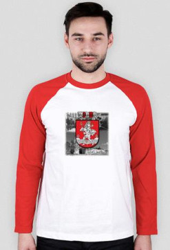 "Wilno jest Nasze" longsleeve biało czerwona
