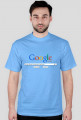 'Wyszukiwarka Google' - Męska - Niebieska
