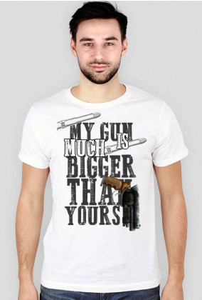 My gun is..- Koszulka męska
