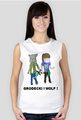 Koszulka Damska Grodecki i Wolf !