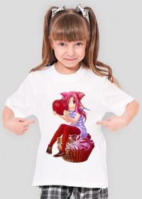Wisienka na Kremci - Koszulka dziewczęca