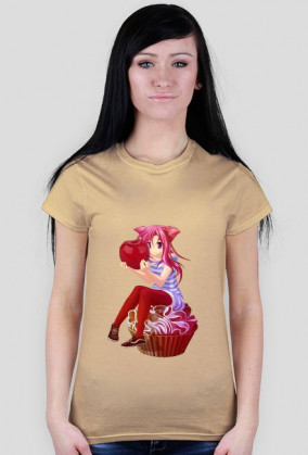 Wisienka na Kremci - Damski t-shirt [RÓŻNE KOLORY]