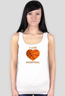 I love basketball - tanktop