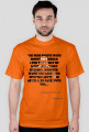 He who fight with monster... - men t-shirt