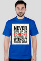 Never Give Up - koszulka M