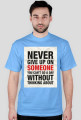 Never Give Up - koszulka M