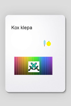 Kox klepa podkładka pod myszkę