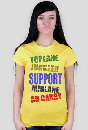 Coz i'm SUPPORT [Damska] - League of Legends