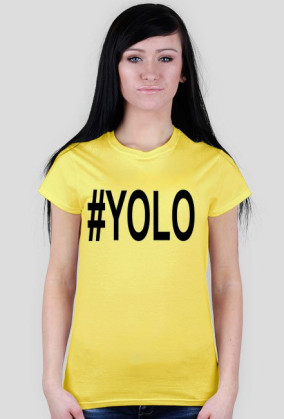 koszulka YOLO damska