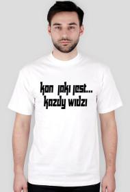 Koszulka męska 'Koń'