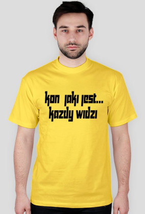 Koszulka męska 'Koń'