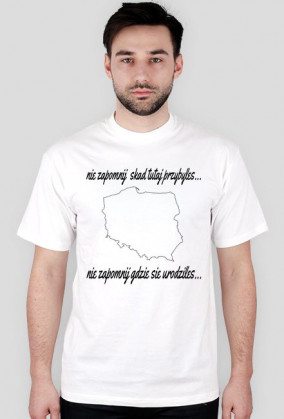 Koszulka męska 'Polska'
