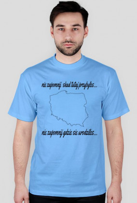 Koszulka męska 'Polska'