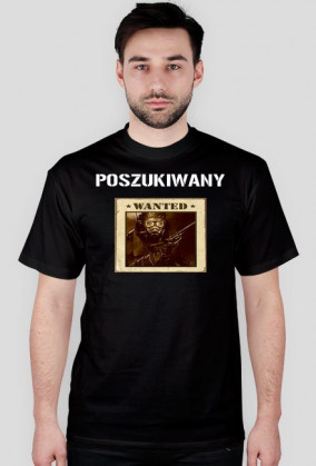 Koszulka WANTED/Poszukiwany