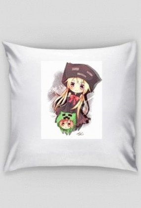 Poduszka Minecraft Anime Biała