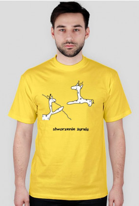 Koszulka męska Stworzenie żyrafy