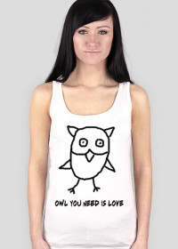 Bokserka damska Owl you need is love