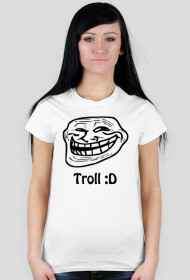 Koszulka (damska) "Trollface"
