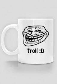 Kubek (biały) "trollface"