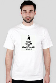 Koszulka gangnam style BIAŁA