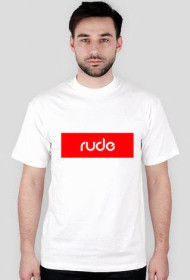 Koszulka "rude" BOXLOGO Biała