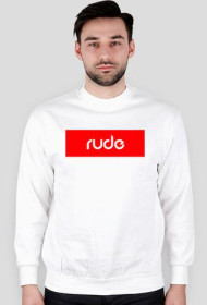Bluza bez kaputra "rude" BOXLOGO Szara
