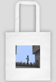 Minecraft - Siatka, biała