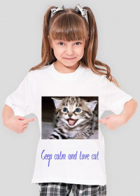 Ceep calm and love Cat