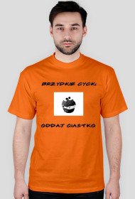 Koszulka o motywie humorystycznym.