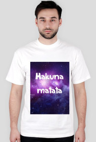 Koszulka o motywie króla lwa "hakuna matata"